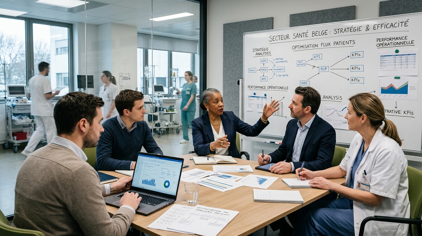 Le business consulting appliqué au secteur de la santé en Belgique