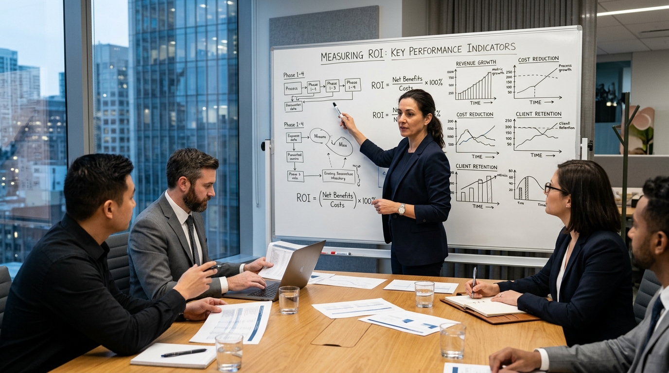 Comment mesurer le ROI du business consulting : méthodes et indicateurs